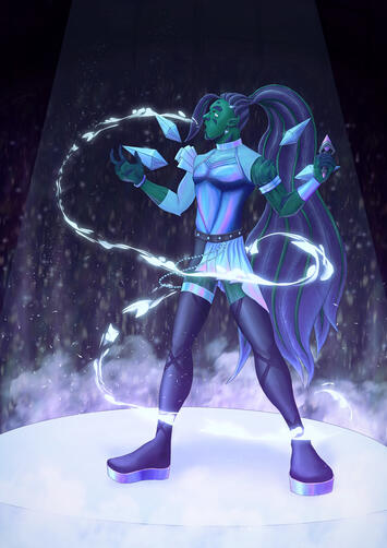 Colored Lineart Fullbody